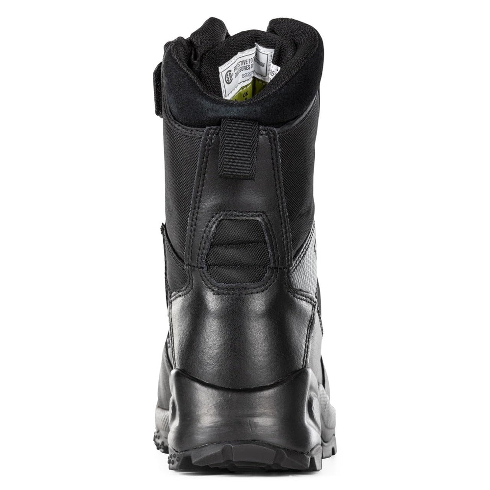 5.11 ATAC 2.0 boot full grain leather toe boosts durability.
