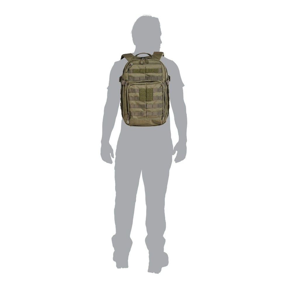511 RUSH 12 2.0 backpack hydration compartment helps stay refreshed during activities.