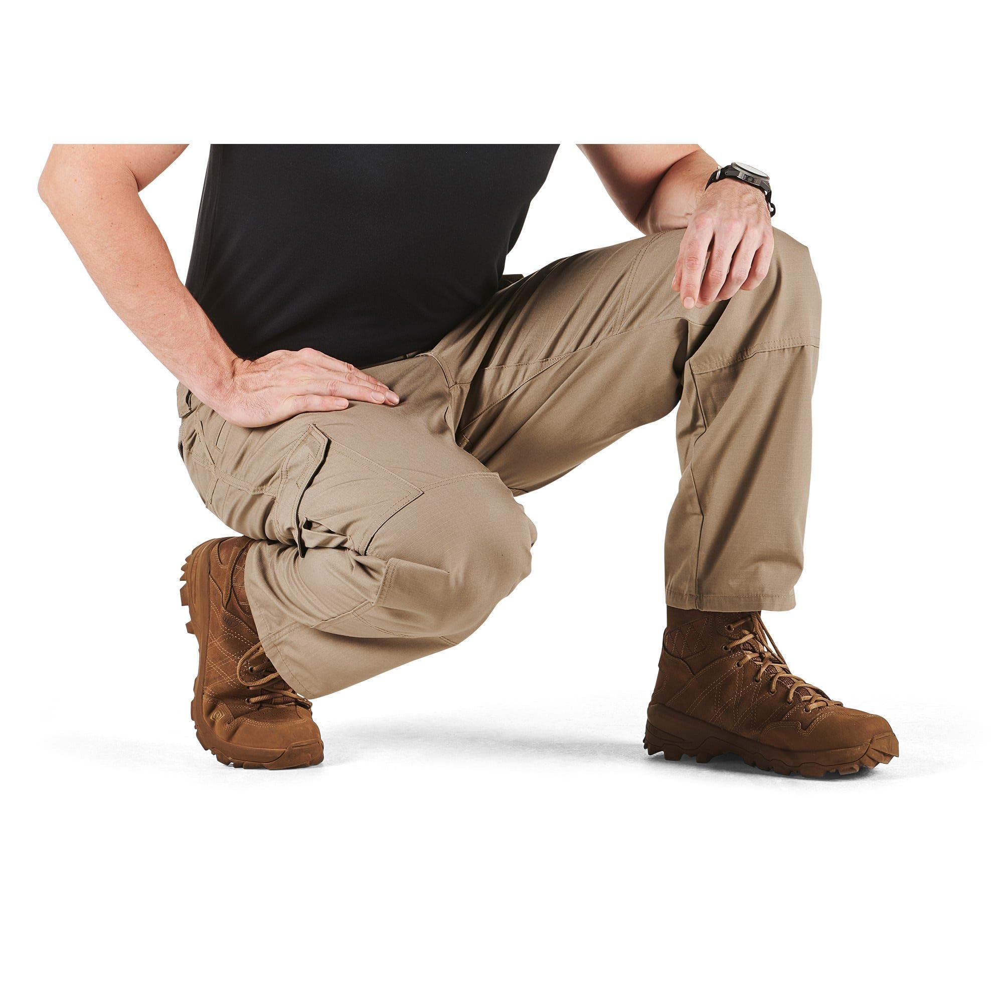 5.11 Taclite Pro Ripstop cargo pants in-field action conveys readiness and versatility
