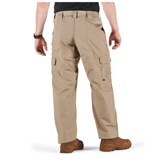 5.11 Taclite Pro Ripstop cargo pants knee area shows double-reinforced durability