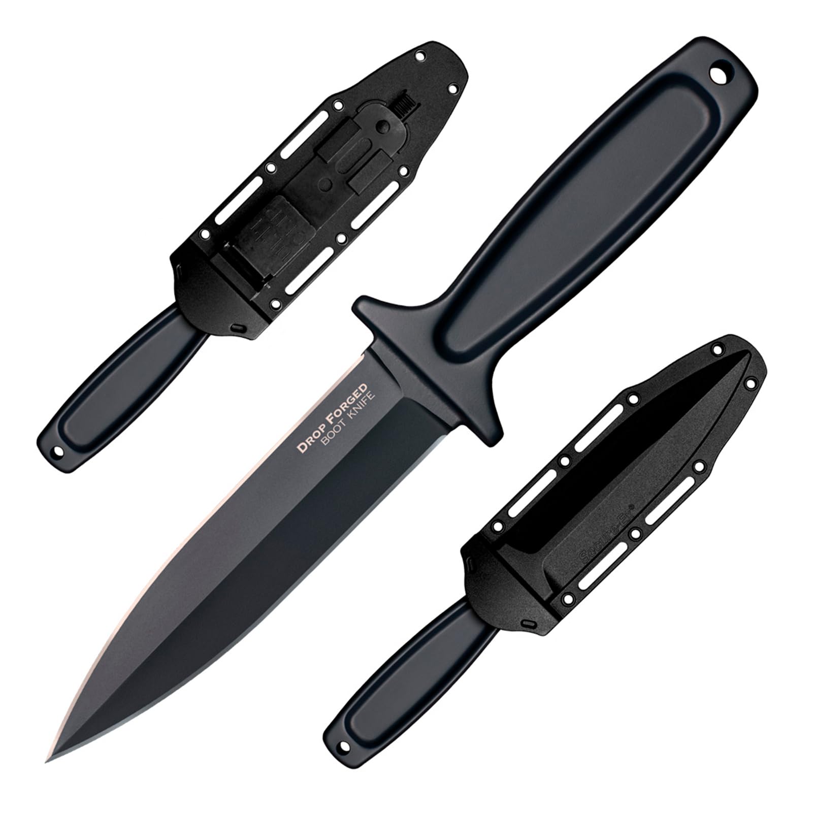 One-piece construction and handle-heavy design emphasizing piercing power