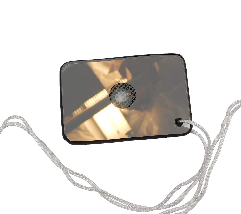 5col emergency signalling mirror compact design fits pockets during expeditions