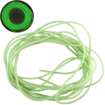5M luminous fishing tube glow tubing displayed on white background