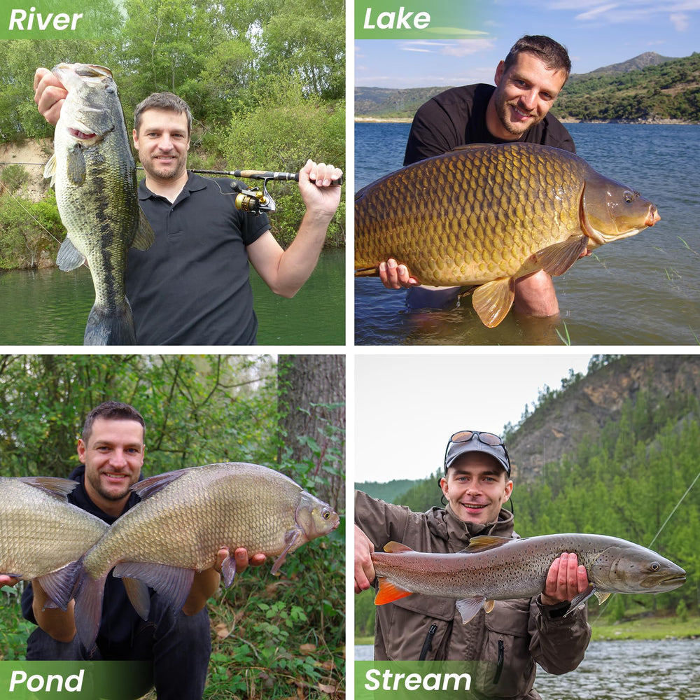 Suitable for freshwater and saltwater fishing