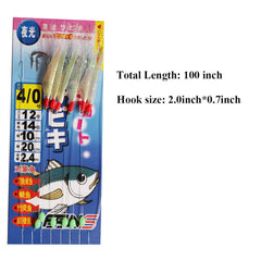 Two end swivel snaps on the rig