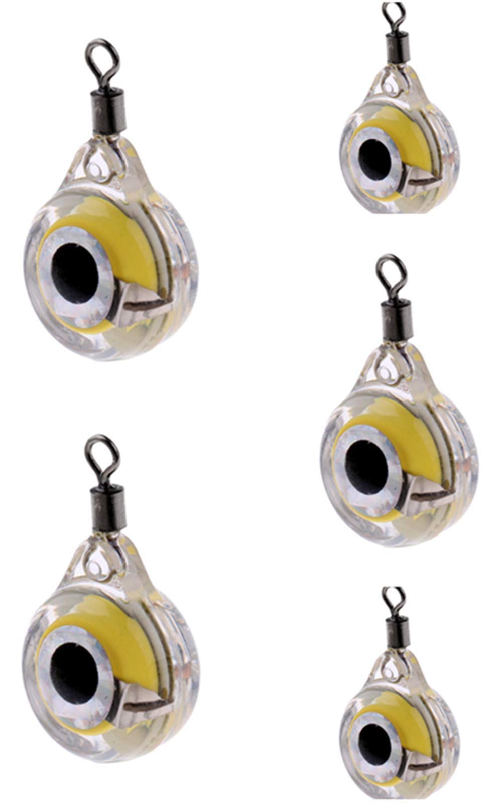 LED Deep Sea Fishing Lures Kit – red, blue, green, white, and colorful LEDs