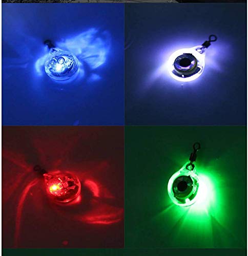 5-piece LED lures kit with saltwater and freshwater usage and packaging