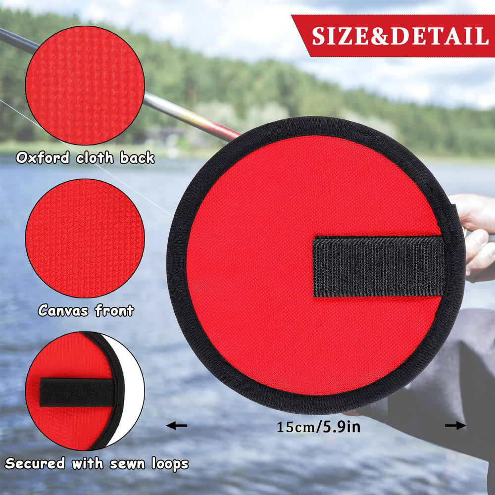 Lure wraps in red with other color options shown
