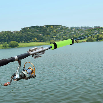 Adjustable middle hole fits different rod diameters