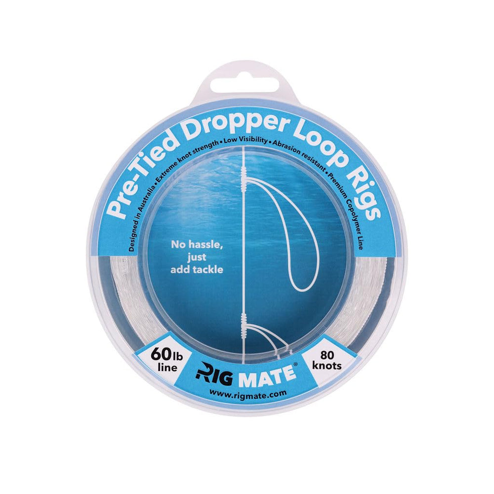 60 lb pre-tied dropper loop rigs on spool