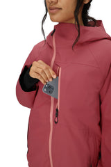 686 GLCR Hydra insulated jacket helmet-compatible design for snow gear