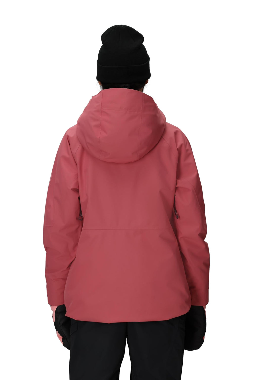 686 GLCR Hydra insulated jacket hood-link area for secure weather protection