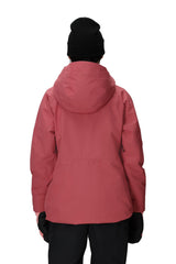 686 GLCR Hydra insulated jacket hood-link area for secure weather protection
