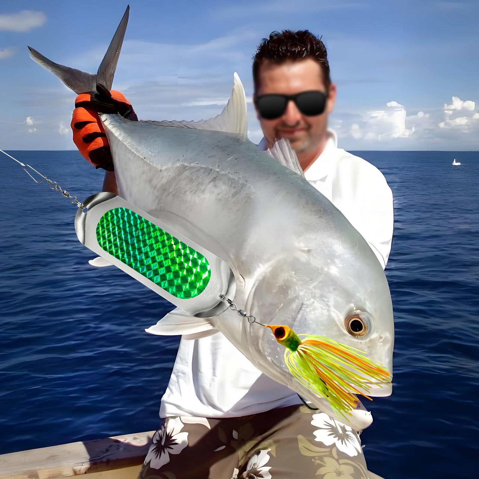 Durable dodger flashers for saltwater and freshwater fishing