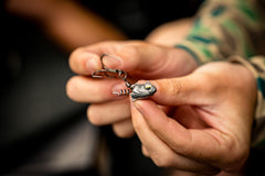 6th Sense bottom rigging loop enabling blades or stingers on swimbaits.
