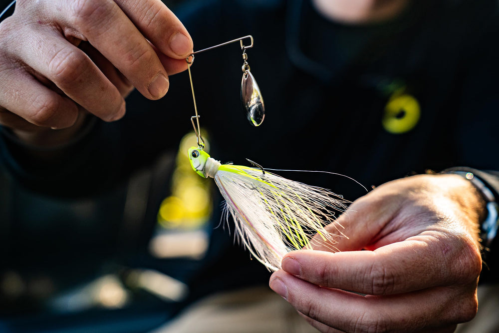 6th Sense Flock Blade shad imitation presentation for open-water bass