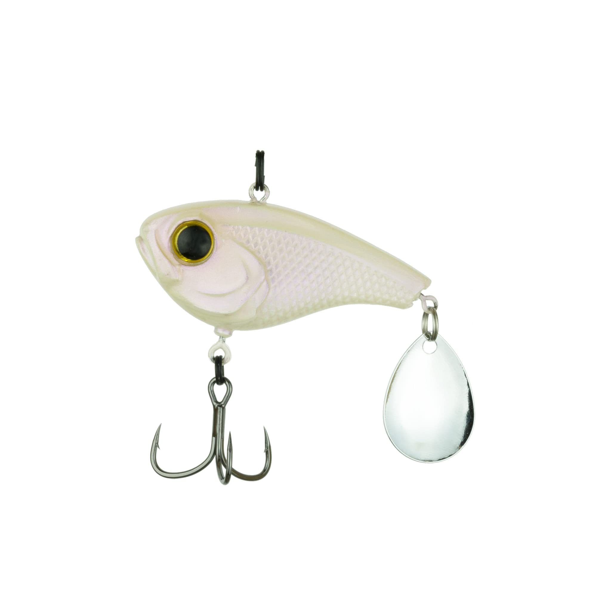 6th Sense Gyro Tail Spinner Ghost Spanish Pearl boosts visibility for deeper-water targets