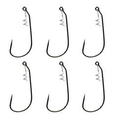 6th Sense LockDown Hook 6/0 in packaging, built for strength and reliable bites.