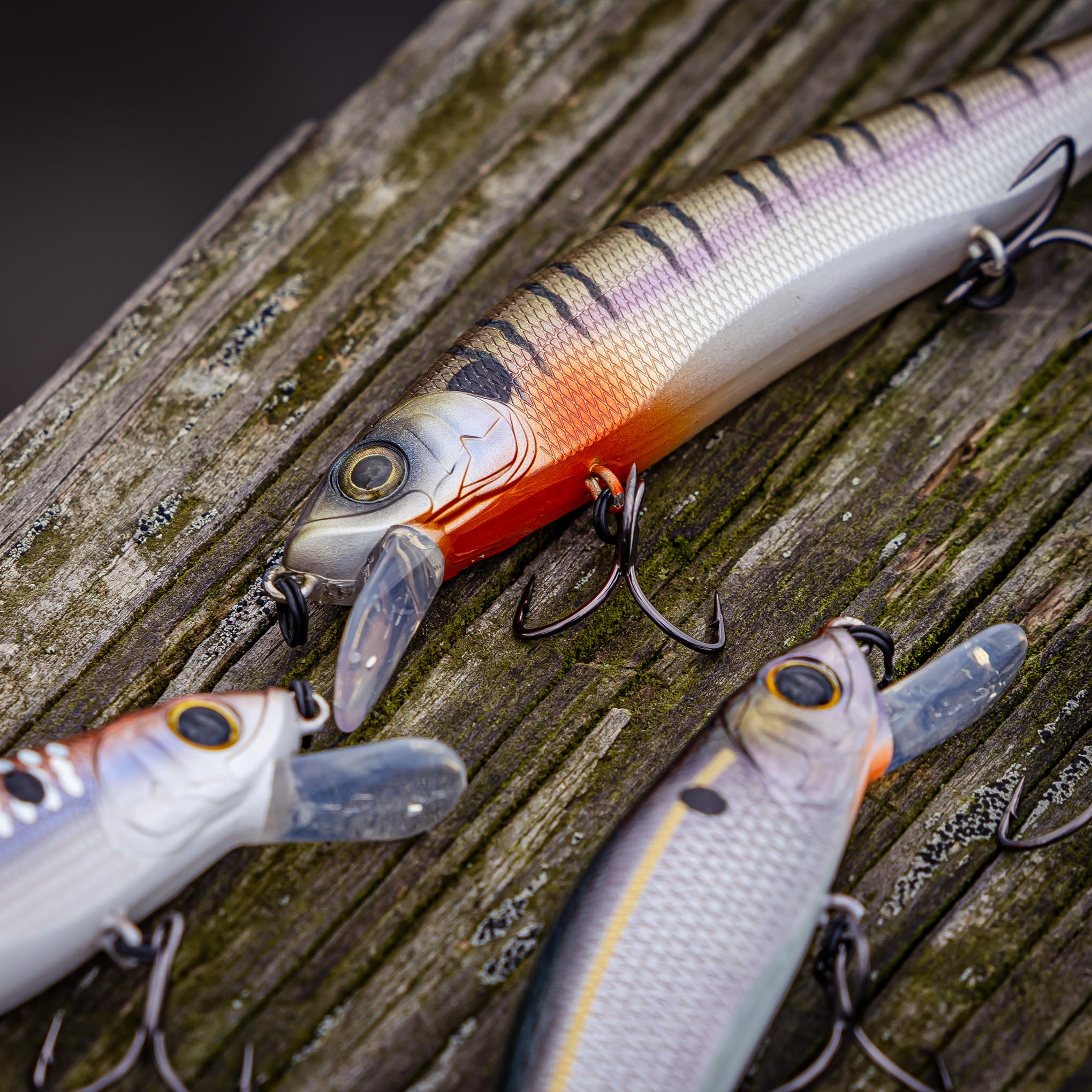 6th Sense Provoke 106 jerkbait super sharp hooks for hookups