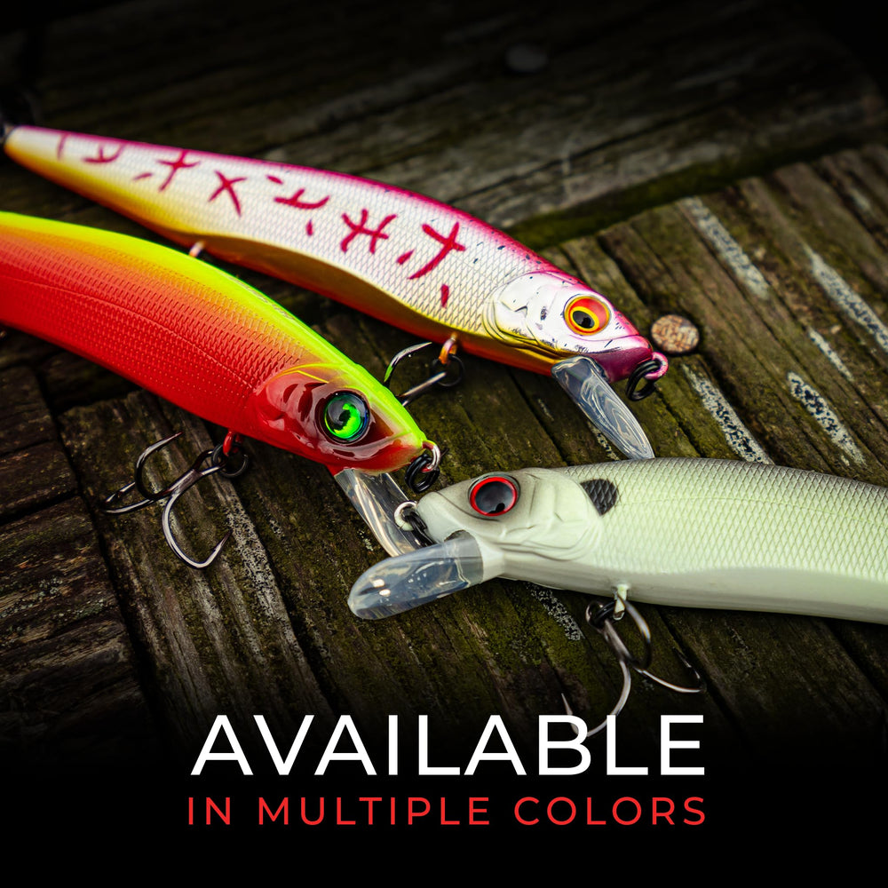 6th Sense Provoke 106 jerkbait weight transfer boosts casting distance