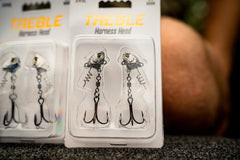 6th Sense Treble Harness Head Fish-Head Design delivers balanced swimbait presentation