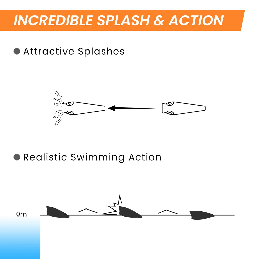 Topwater lure for bass with vibrating rattle system