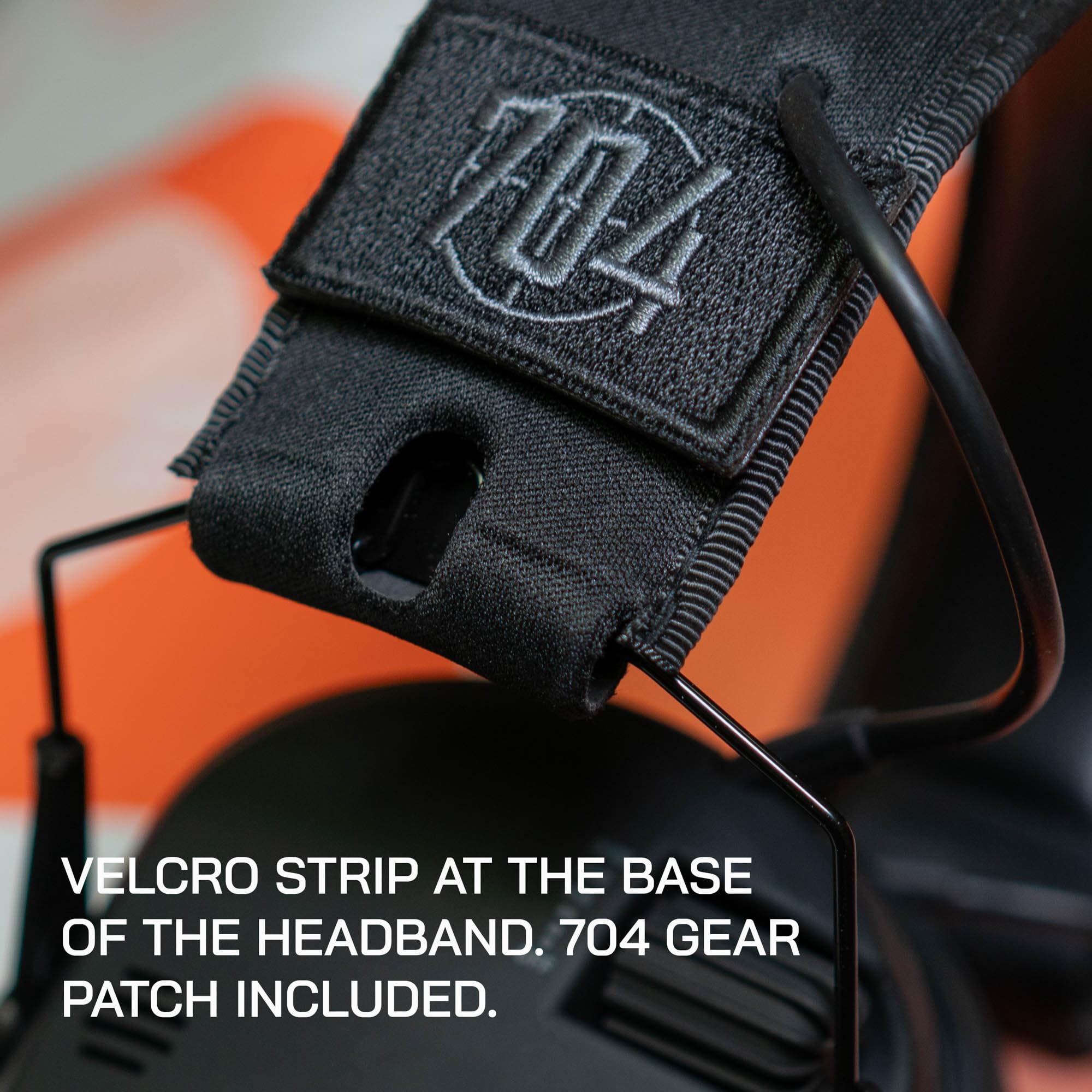 704 Gear Fader battery compartment is accessible for quick on-site power changes.