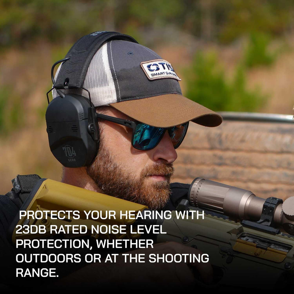 704 Gear Fader low-profile design minimizes bulk during long gun handling.