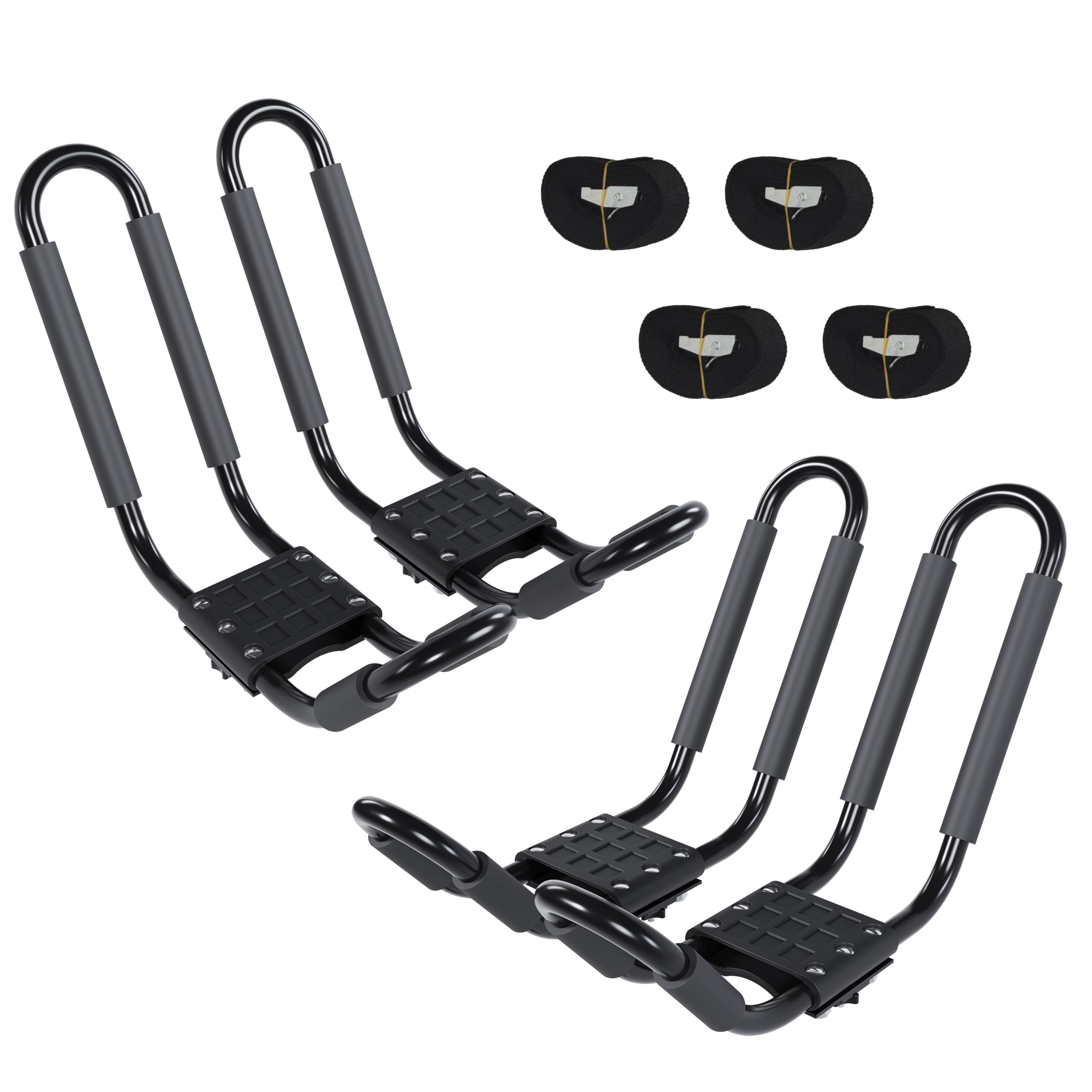 7BLACKSMITH J-Bar kayak carrier left side, easy loading for kayaks and boards