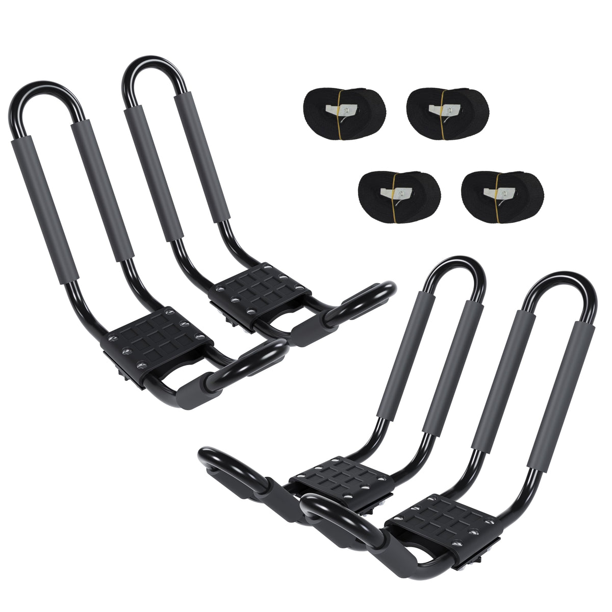 7BLACKSMITH J-Bar kayak carrier left side, easy loading for kayaks and boards