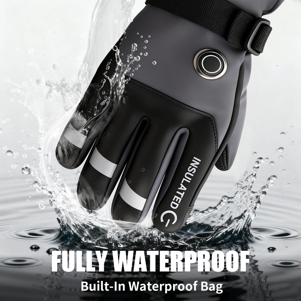 7JI heated gloves include dual 3000mAh batteries for extended warmth.