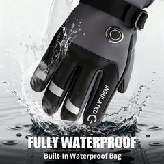 7JI heated gloves include dual 3000mAh batteries for extended warmth.
