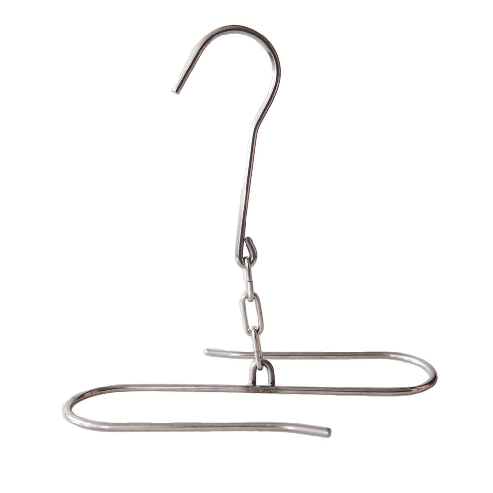 8 Fans stainless steel waders boot hanger