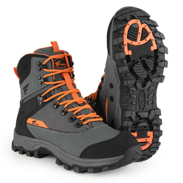 8 Fans wading boots with terrain-grip outsole deliver reliable traction on slick riverbeds.