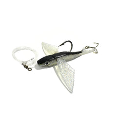 8-inch Flying Fish Yummy Flyer Lure (Black) – Rigged with Stinger Hook
