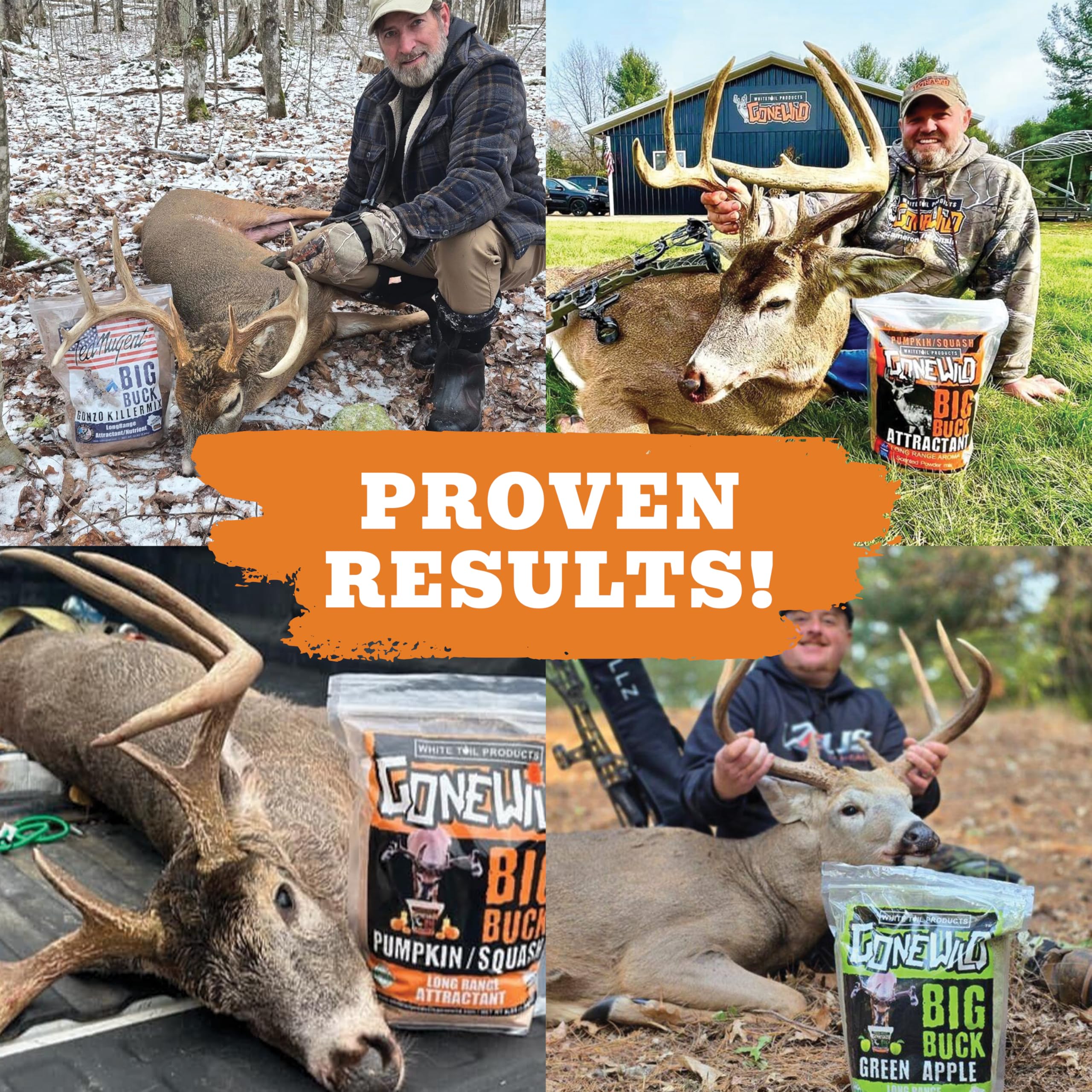 8-lb bag of pumpkin-squash deer attractant