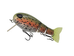 8-UP FISHING LMTV swimbait front view with lifelike eyes to attract big bass.