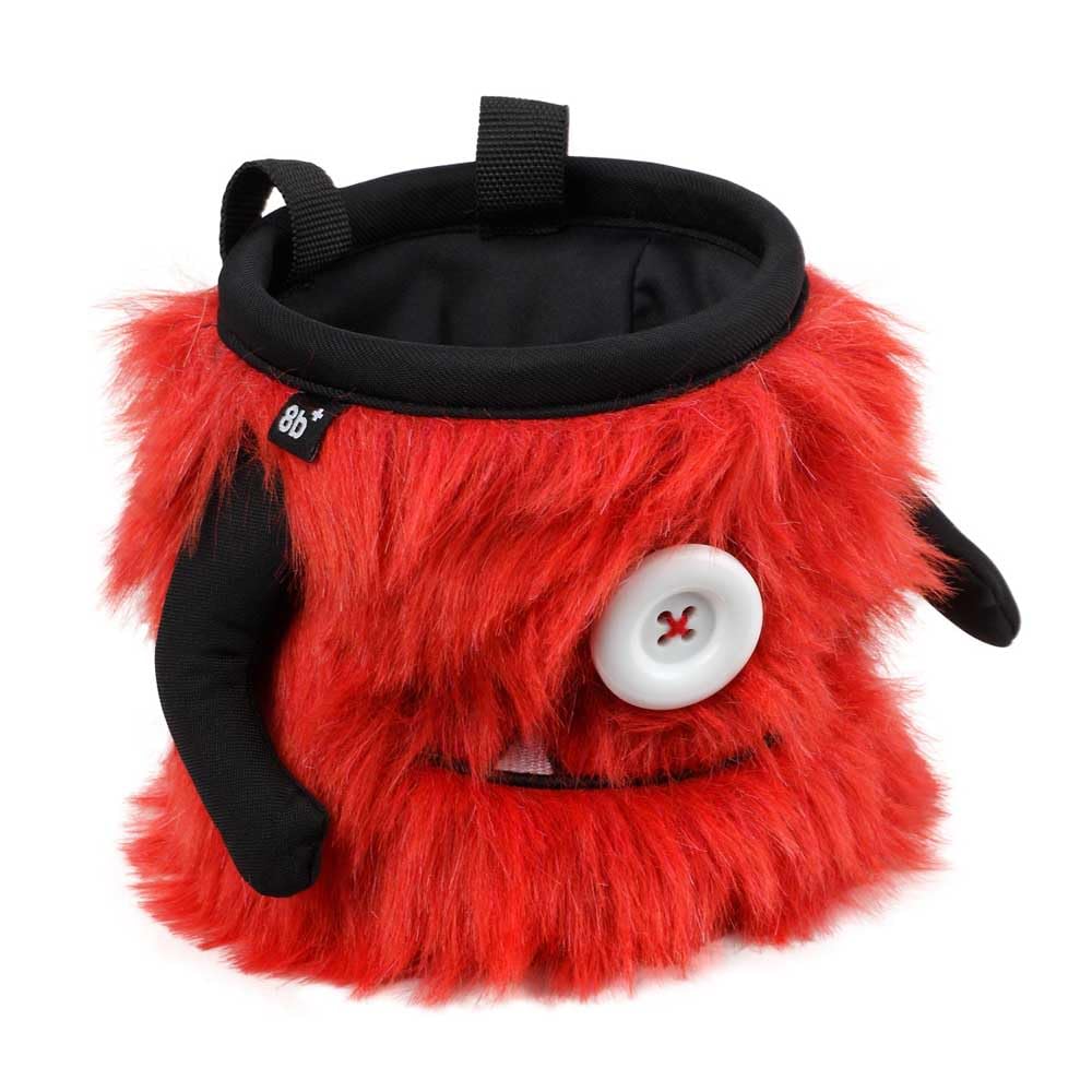 8BPLUS Bruno chalk bag suitable for left and right handers during climbs.