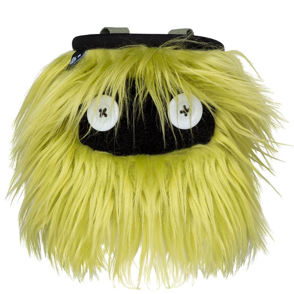 8BPLUS chalk bag adjustable strap shown for secure fit during climbs.