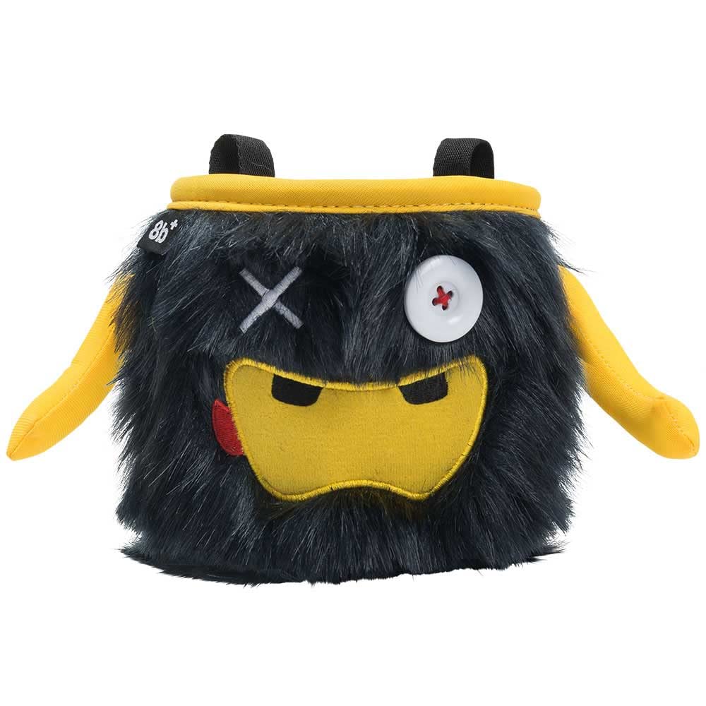 8BPLUS chalk bag with wide opening for quick chalking during climbs