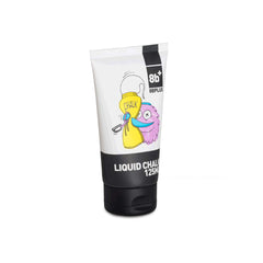 Close-up of hands applying 8BPLUS liquid chalk for quick, clean drying.
