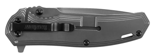 8Cr13MoV steel blade of Kershaw Fringe in compact EDC size