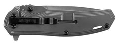 8Cr13MoV steel blade of Kershaw Fringe in compact EDC size