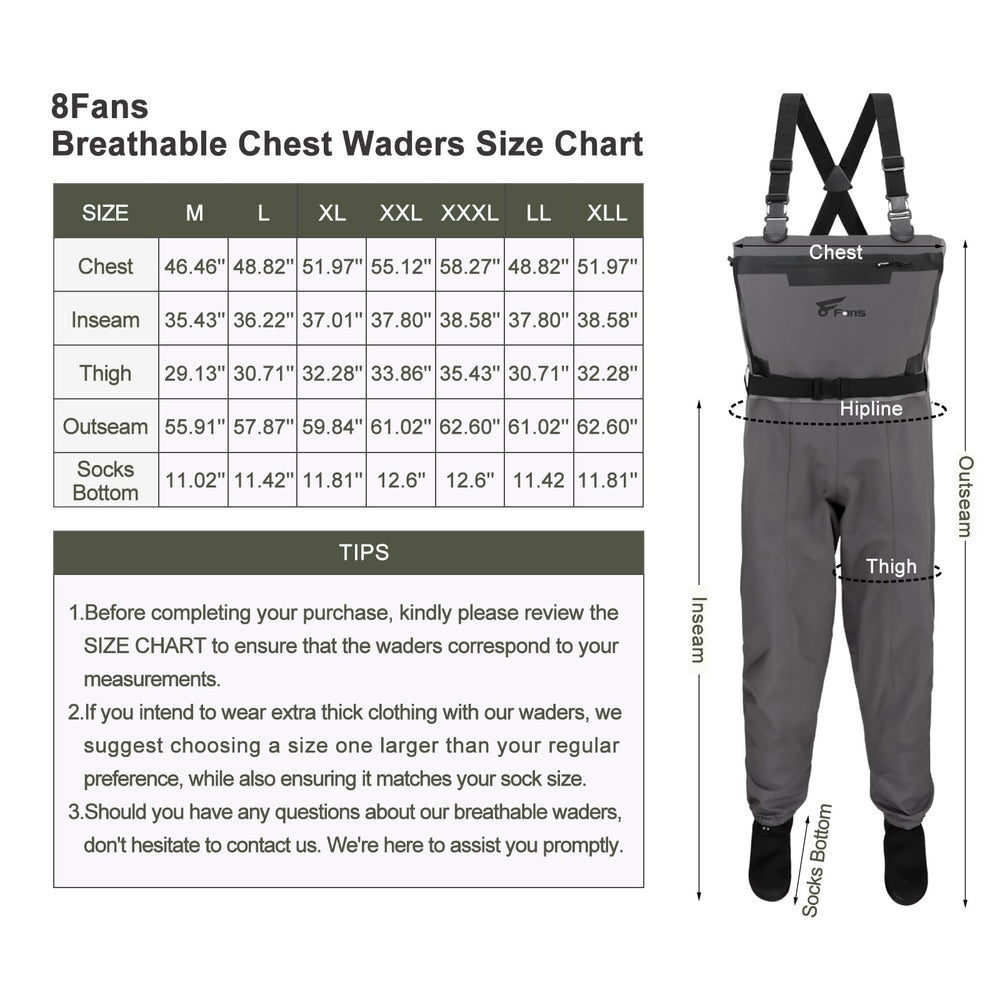 8 Fans adjustable H-back suspenders provide a customizable, secure fit.