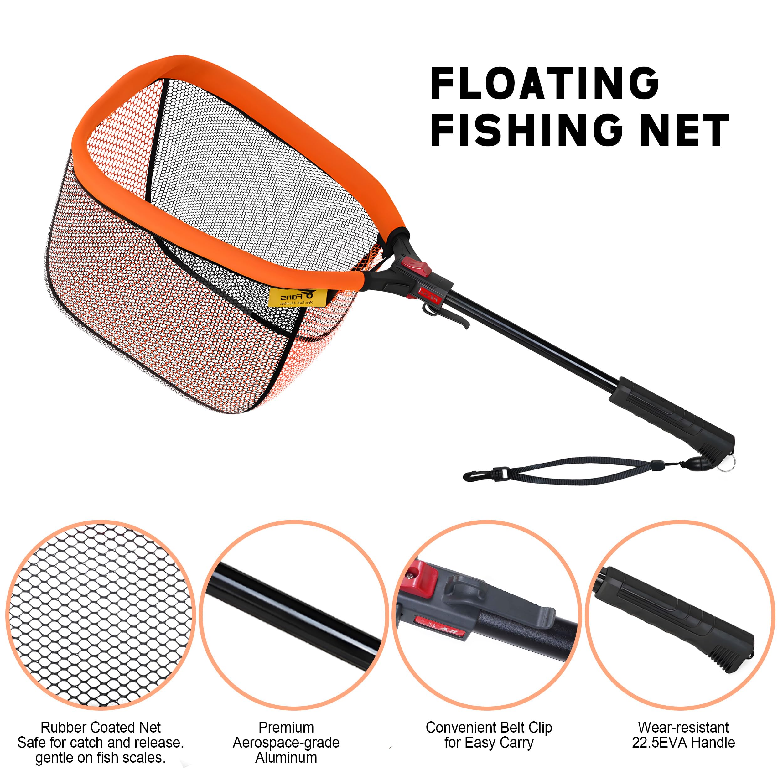 Floating design with neoprene foam edging on the hoop