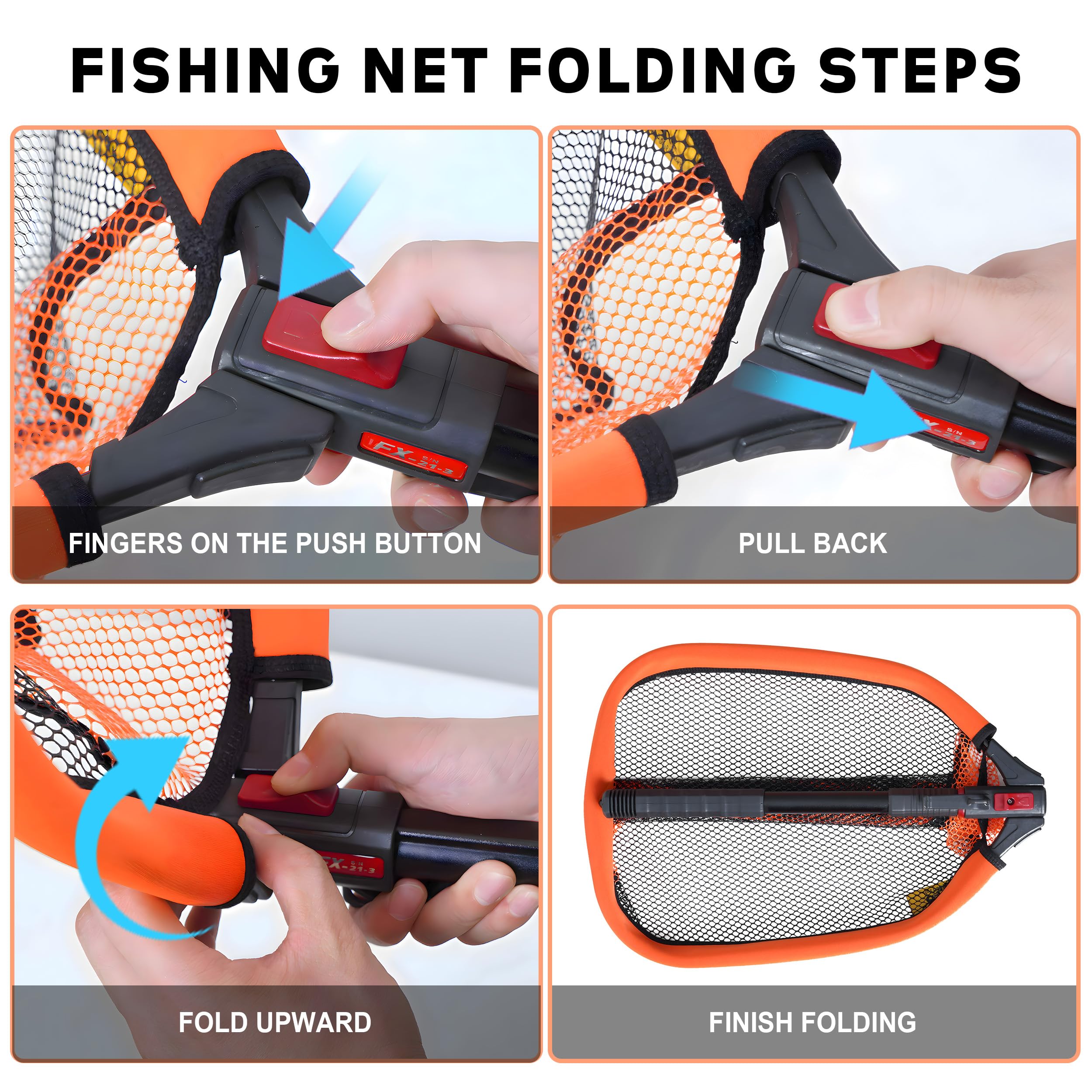 Ideal for kayak or wading fishing setup