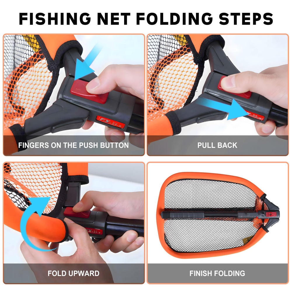 Ideal for kayak or wading fishing setup