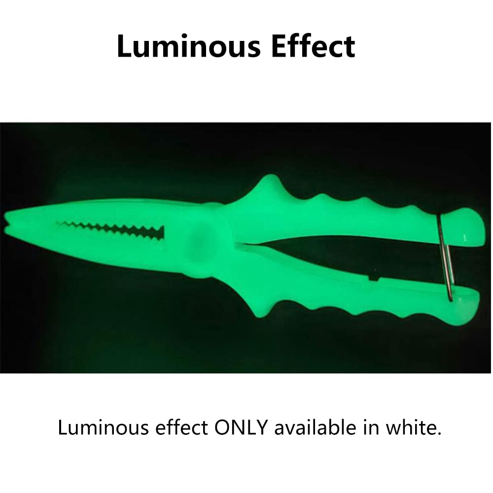 Green 8-inch Floating Fish Gripper with ergonomic handle