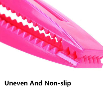 Purple 8-inch Floating Fish Gripper with locking clasp