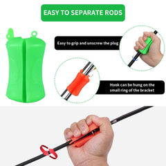 Wear-resistant binding clip in close-up